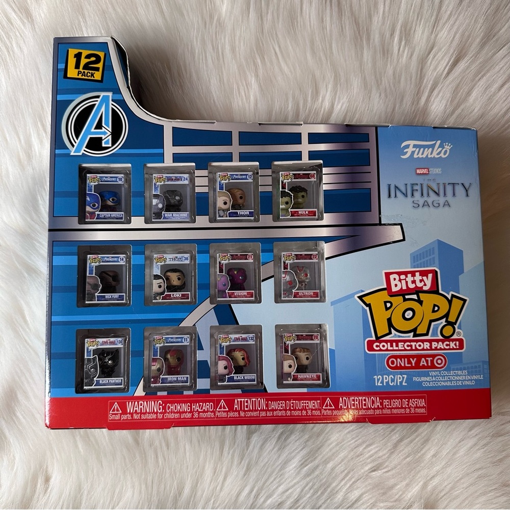 Funko Bitty POP! Marvel Infinity Saga Figures - 12pk